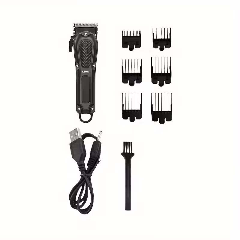 Imagen 2 de Kemei KM-1071 Recortadora Profesional Recargable