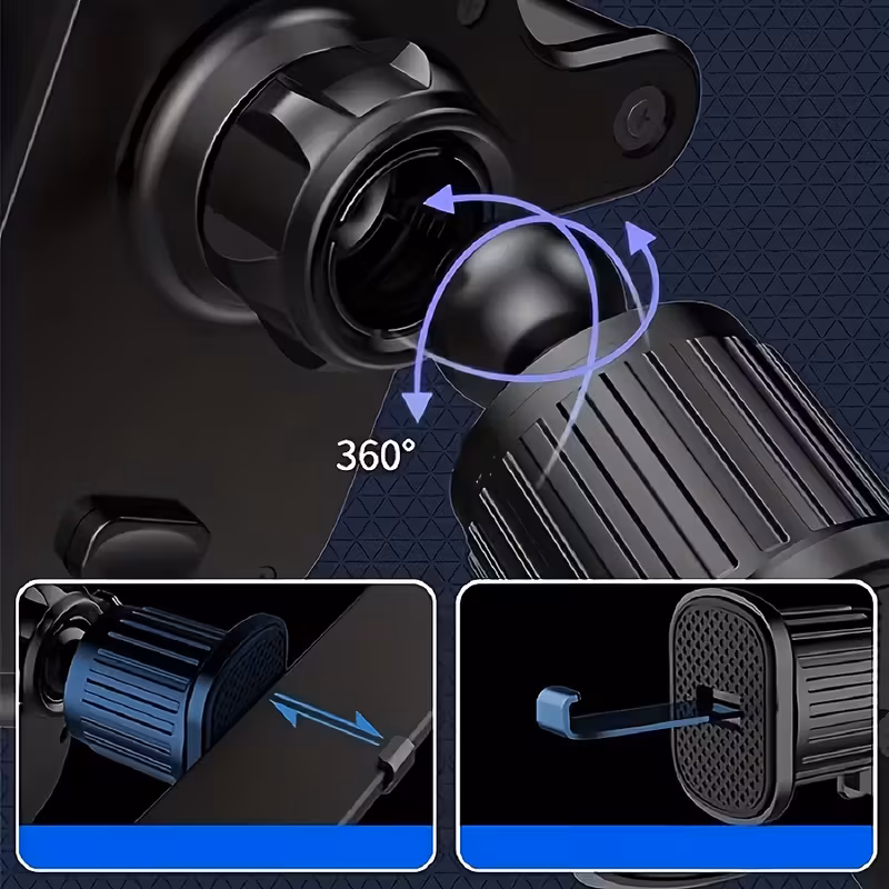 Imagen 4 de Soporte de Teléfono para Coche con Clip de Ventilación