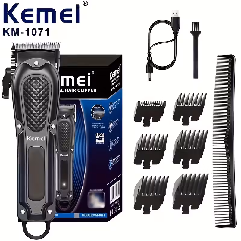 Imagen 1 de Kemei KM-1071 Recortadora Profesional Recargable