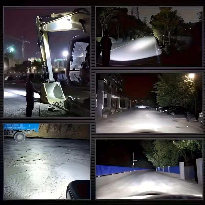 Imagen 4 de Neblineros LED Bicolor para Moto y Auto – Luz Blanca y Ámbar, Alta Potencia 3000 lm, Bajo Consumo
